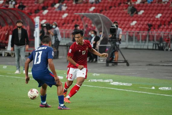 Pratama Arhan Akui tak Puas dengan Permainan Timnas Meski Menang Telak - JPNN.COM