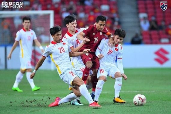 Thailand vs Vietnam 0-0: Gajah Perang Tantang Garuda di Final Piala AFF 2020 - JPNN.COM