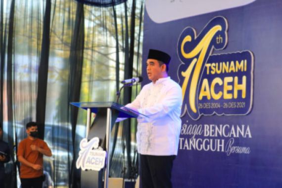 17 Tahun Tsunami Aceh, Muzani: Aceh Telah Memberi Inspirasi Dalam Menghadapi Bencana - JPNN.COM