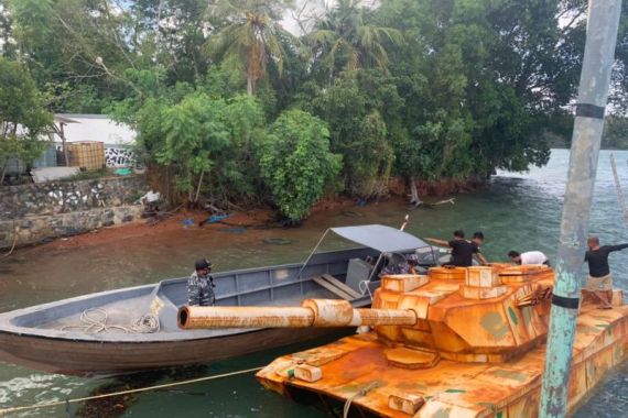 Ada Benda Menyerupai Tank di Perairan Bintan, TNI AL: Penyelidikan sedang Berlangsung  - JPNN.COM