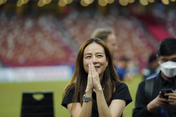 Aduh, Madame Pang Sempat Stres Menonton Laga Indonesia vs Thailand - JPNN.COM