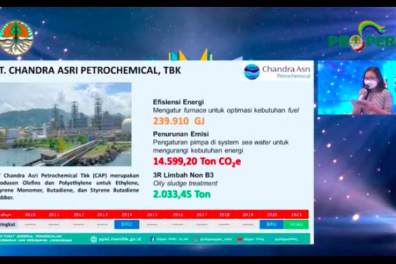 2 Pabrik Chandra Asri Raih PROPER Hijau 2021 dari KLHK - JPNN.COM