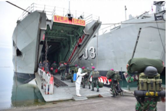 Siap-siap, 130 Prajurit Marinir Dipimpin Mayor Novan Noor Sudah Begerak - JPNN.COM