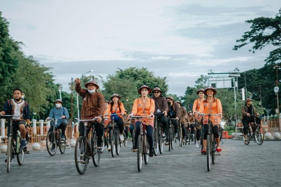 Gowes BRI, Bersantai sambil Belajar Tentang Digitalisasi Transaksi Pelaku Usaha - JPNN.COM