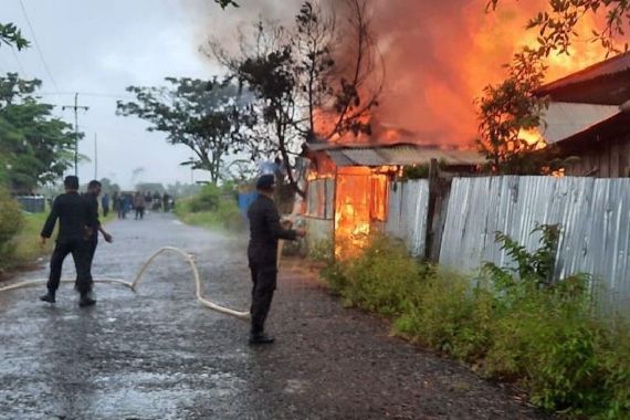 Info Terbaru dari AKBP Herman Napitupulu Soal Pembakaran Rumah di Yalimo Papua - JPNN.COM