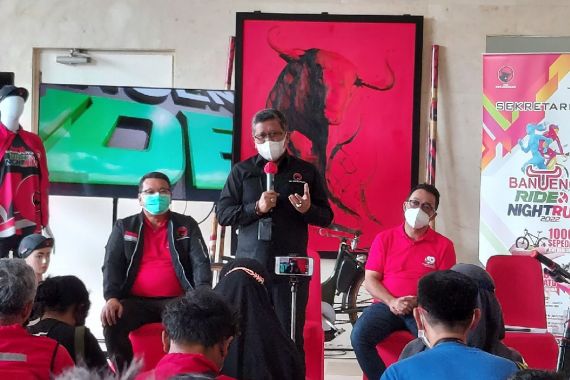 Dorong Gaya Hidup Sehat, PDIP Gelar Sportainment Banteng Ride and Nigth Run 2022 - JPNN.COM