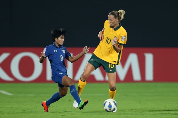 Australia Susah Payah Gulingkan Thailand di Piala Asia Wanita 2022 - JPNN.COM