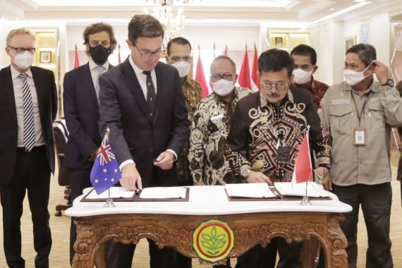 Mentan Indonesia dan Australia Membahas Tiga Hal Penting Ini, Catat - JPNN.COM