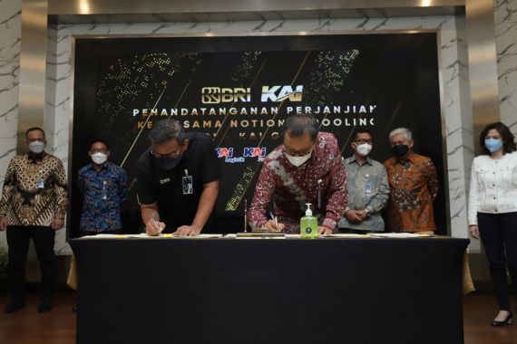 BRI dan KAI Bersinergi Wujudkan Notional Pooling - JPNN.COM