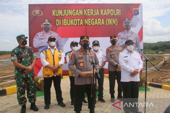 Kapolri Beri Bocoran soal Konsep Sistem Keamanan di IKN Nusantara - JPNN.COM