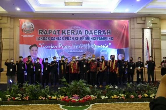 Laskar Ganjar - Puan Bentuk 15 DPC di Provinsi Lampung - JPNN.COM