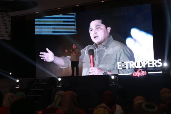 Siap Berjuang di 2024, E-Troopers Tunggu Komando Erick Thohir - JPNN.COM