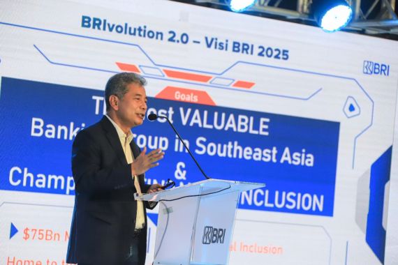 BRI Perkuat Digitalisasi untuk Jadi The Most Valuable Banking Group In Southeast Asia - JPNN.COM