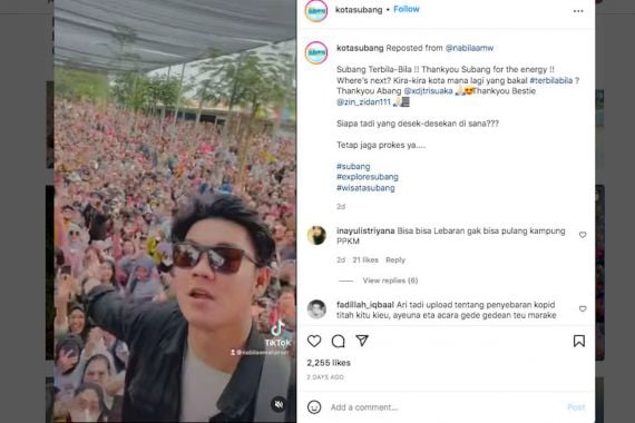 Konser Tri Suaka di Subang Melanggar Prokes, Begini Kata Polisi - JPNN.COM