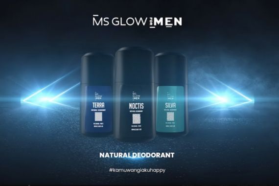 MS Glow for Men Meluncurkan Produk Natural Deodorant, Ada 3 Varian, Harganya.. - JPNN.COM