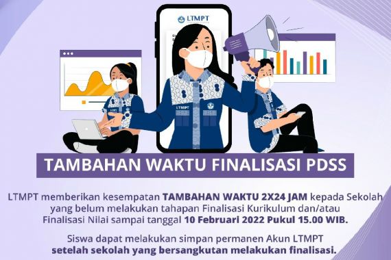 SNMPTN 2022: Pengisian PDSS Sudah Ditutup, LTMPT Keluarkan Kebijakan Baru - JPNN.COM