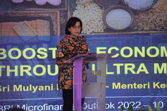 Sri Mulyani Puji Kinerja BRI dalam Mengangkat Potensi Ultra Mikro - JPNN.COM