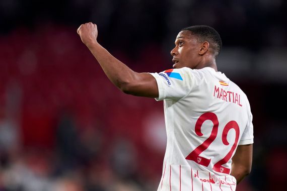 Sevilla vs Dinamo Zagreb: Anthony Martial Beringas, Tuliskan Rekor Luar Biasa - JPNN.COM