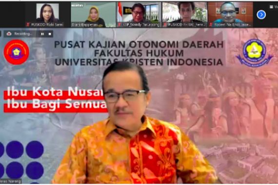 Teras Narang: FH UKI Siap Bantu Pemerintah Sosialisasikan UU IKN - JPNN.COM