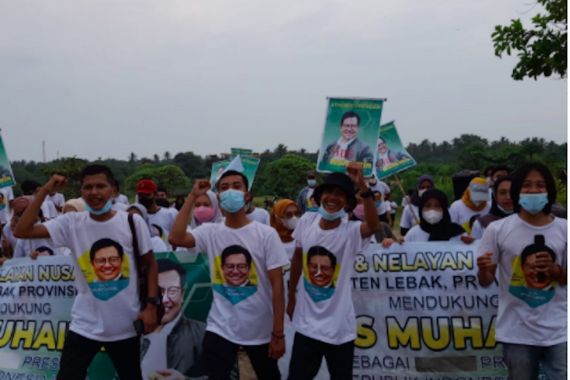 Petani Muda Lebak Banten Dukung Gus Muhaimin Presiden 2024 - JPNN.COM