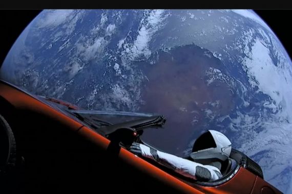 Tesla Roadster Diklaim Mendekati Mars, Astronom: Tak ada Nilai Ilmiah, Sampah - JPNN.COM