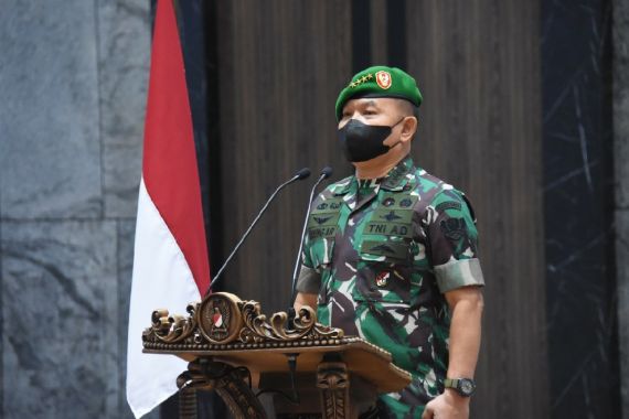 Arahan Jenderal Dudung untuk 54 Pati TNI AD yang Naik Pangkat  - JPNN.COM