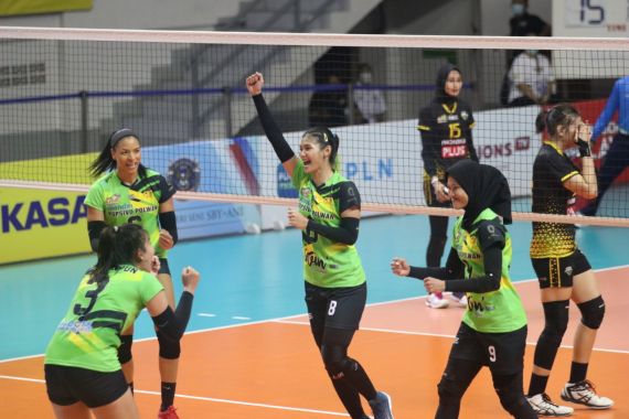 Proliga 2022: Jakarta Mandiri Popsivo Polwan Melempem, Tiket Final Four Urung Diraih - JPNN.COM