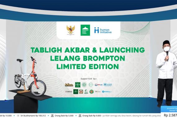 Human Initiative dan IIC Melelang Sepeda Brompton Limited Edition, Dubes Inggris Merespons - JPNN.COM