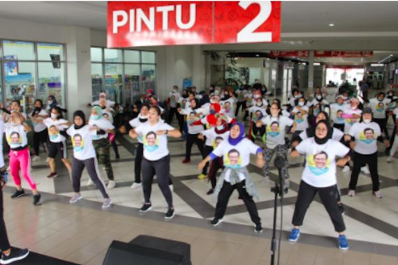 Komunitas Zumba dan Aerobik Se-Tangsel Dukung Gus Muhaimin Presiden - JPNN.COM