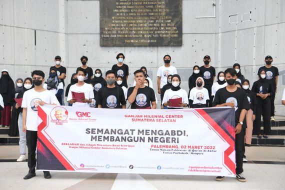 Mahasiswa dan Milenial di Sumsel Dukung Ganjar Jadi Presiden - JPNN.COM