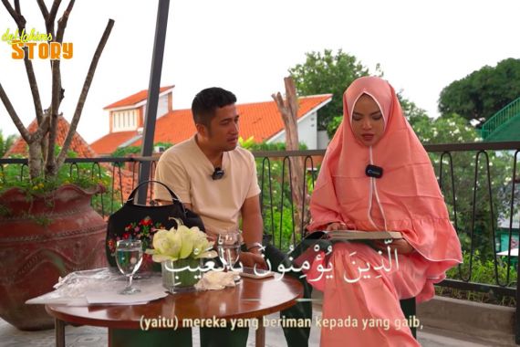 Dinar Candy Lancar Membaca Al-Qur'an, Irfan Hakim Langsung Menangis - JPNN.COM