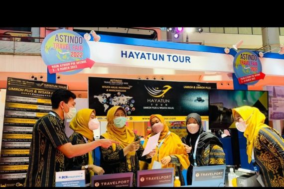 Hayatun Tour Ramaikan Astindo Travel Fair 2022 - JPNN.COM