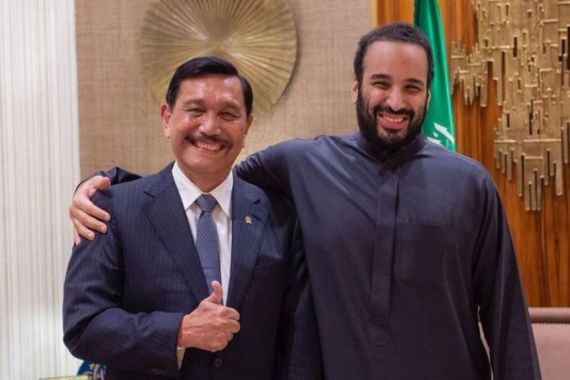 Luhut Binsar Bertemu dengan Putra Mahkota Arab Saudi, Ada Investasi untuk IKN? - JPNN.COM