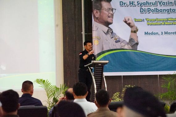 Syahrul Yasin Limpo Beri Kuliah Umum di Polbangtan Medan - JPNN.COM