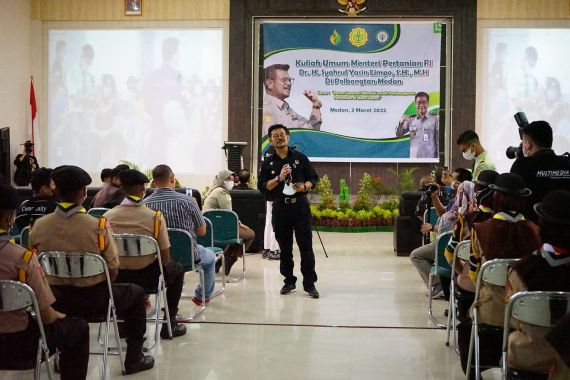 Mentan Syahrul Jelaskan Peran Milenial untuk Pertanian Masa Depan - JPNN.COM