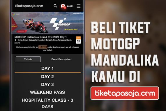 Hore! Masih Ada Promo Menarik untuk Pembelian Tiket MotoGP Indonesia - JPNN.COM