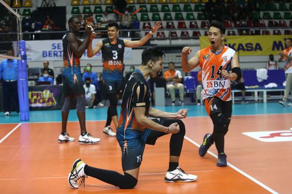 Cukur Kudus Sukun Badak, Jakarta BNI 46 Berikan Pembuktian Layak ke Final Four Proliga 2022 - JPNN.COM