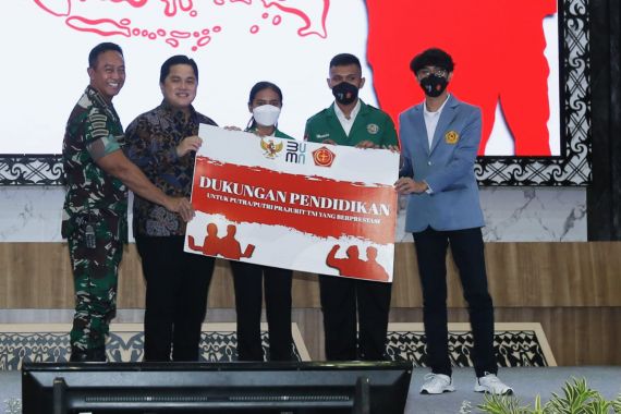 BNI Salurkan Beasiswa Bagi Ratusan Anak TNI - JPNN.COM