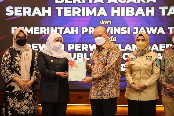 Pemprov Jatim Hibahkan Tanah Senilai Rp 2 Miliar untuk Bangun Gedung DPD RI - JPNN.COM