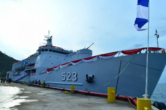 Laksamana Yudo: Kehadiran KRI Teluk Palu-523 Meningkatkan Daya Gempur - JPNN.COM
