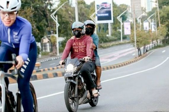 Foto 2 Penjambret Siap Beraksi di Tanjakan TVRI Ini Viral di Medsos, Nasibnya Kini - JPNN.COM