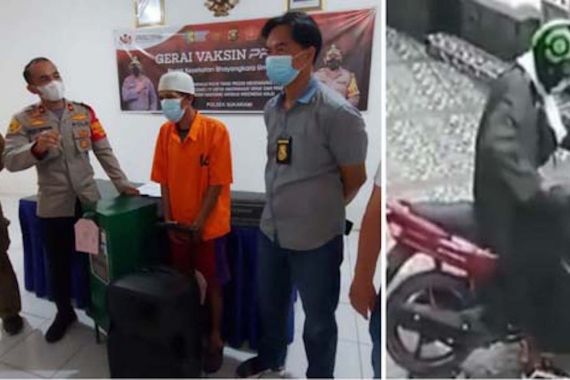 Pria Bergamis Pencuri Sepiker Nirkabel Masjid yang Viral Akhirnya Terungkap, Ternyata - JPNN.COM