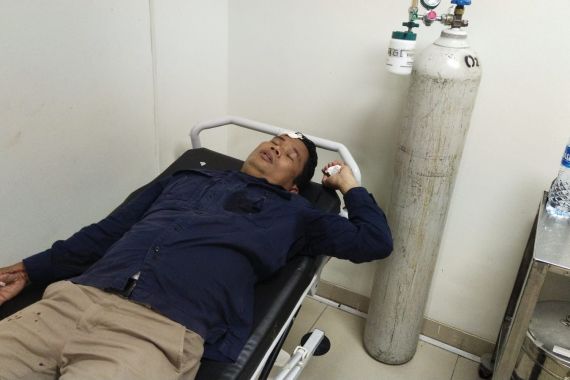 Kepala AKBP Ferikson Berdarah Gegara Dipukuli Mahasiswa, Polisi: Pelakunya Diburu - JPNN.COM