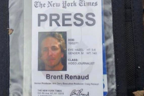 Wartawan AS Brent Renaud Tewas di Ukraina, Lehernya Ditembak Tentara Rusia - JPNN.COM