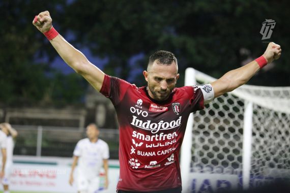 Gol Spaso dan Pacheco Bawa Bali United Tekuk Timnya Raffi Ahmad - JPNN.COM