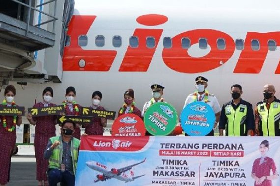 Lion Air Kini Menerbangi Timika-Sentani Setiap Hari, Berikut Jadwalnya - JPNN.COM