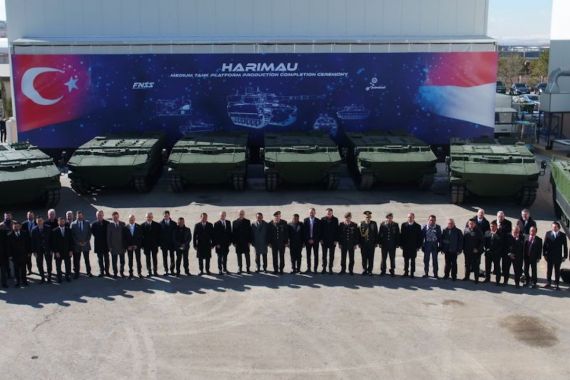 Produksi Perdana Selesai, Tank Harimau Buatan RI-Turki Ini Penuhi Standar NATO Diresmikan - JPNN.COM