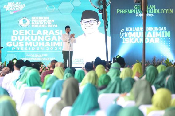 Perempuan NU di Malang Raya Sepakat Mendukung Gus Muhaimin di Pilpres 2024 - JPNN.COM