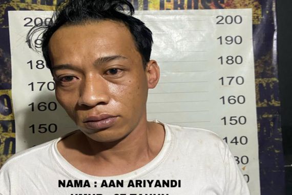 Aan Ariyandi Sudah Ditangkap Polisi, Tuh Tampangnya - JPNN.COM