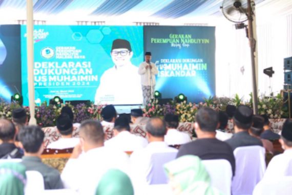 Keluarga Besar Ponpes Raudlatul Ulum 2 Malang Restui Gus Muhaimin Presiden 2024 - JPNN.COM
